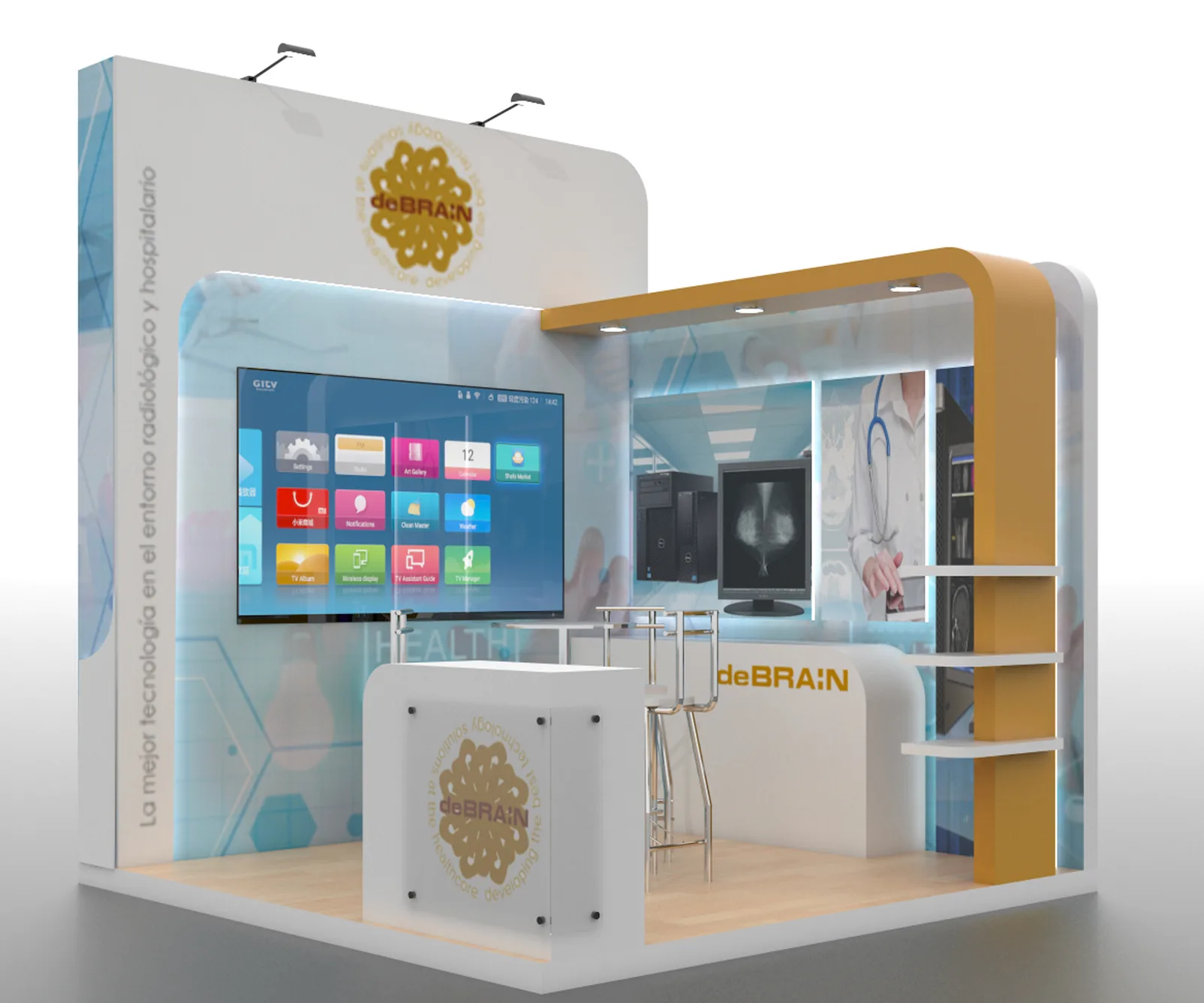 Stand 3x3 DeBrain