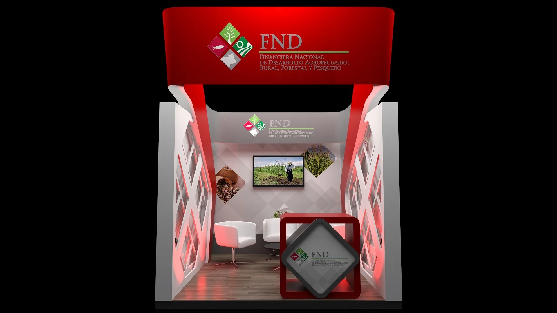Stand 3x3 Financiera Rural