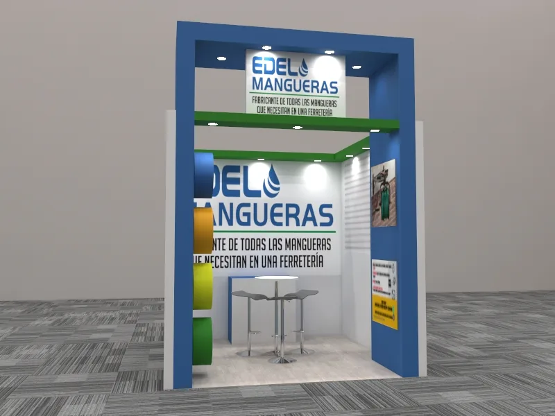 Stand 3x3 Rey Mangueras