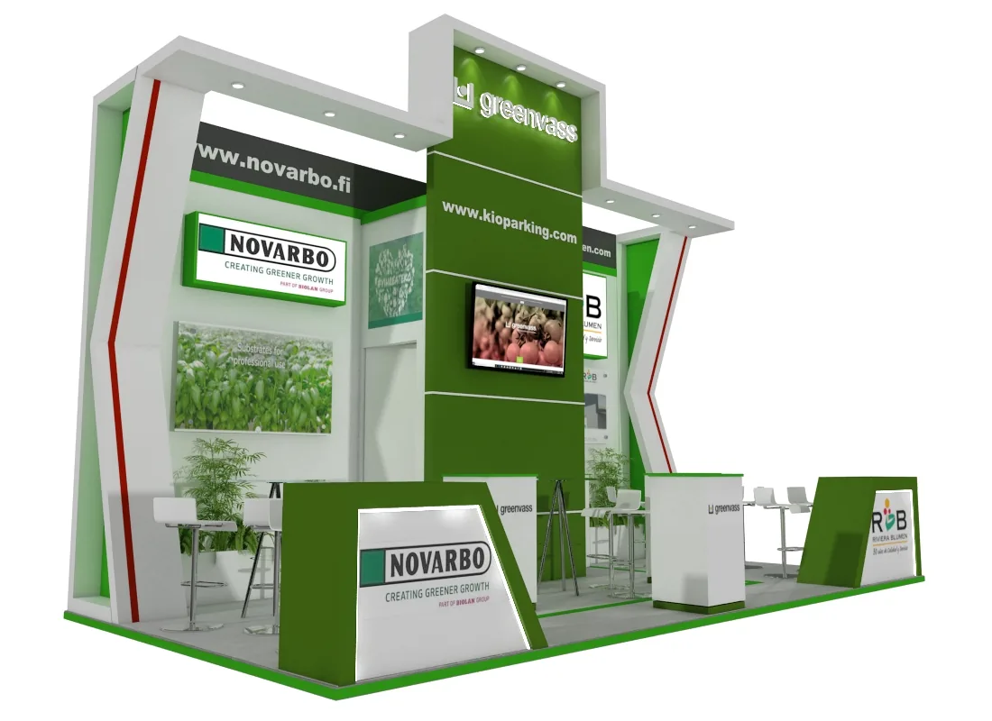 Stand 6x3 Greenvass