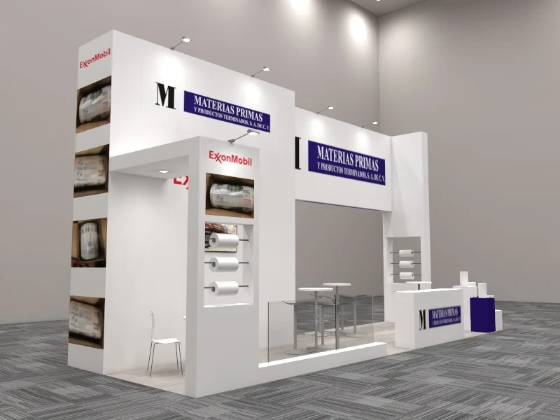 Stand 6x3 Materias Primas